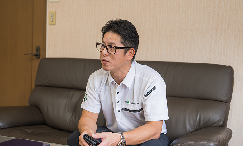 代表取締役社長 森田光則